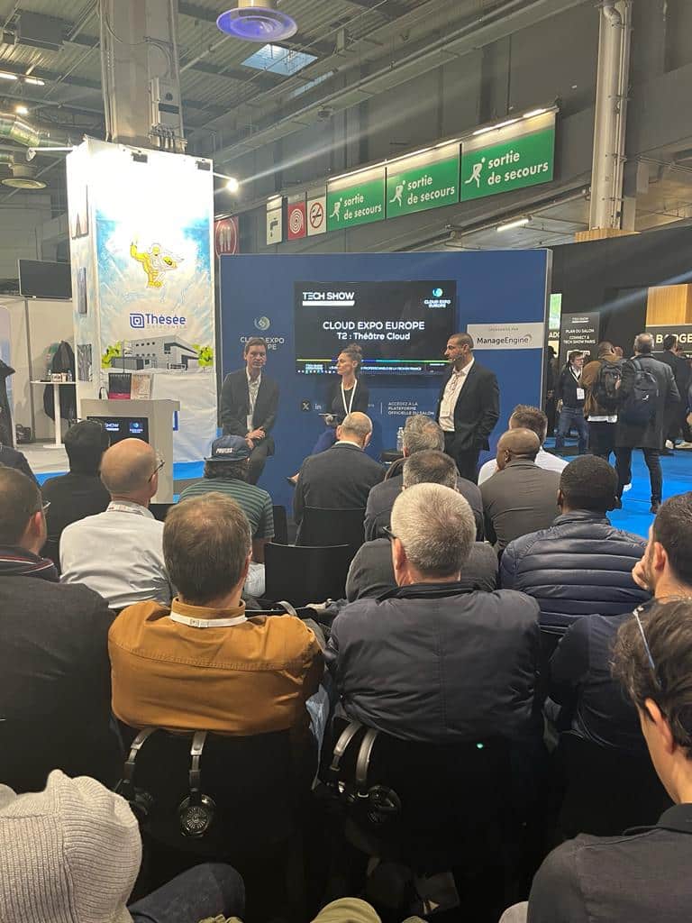 Thésée Datacenter au Cloud Expo 2023