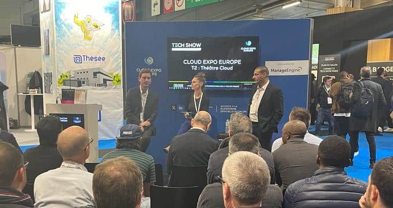 Thésée Datacenter au Cloud Expo 2023