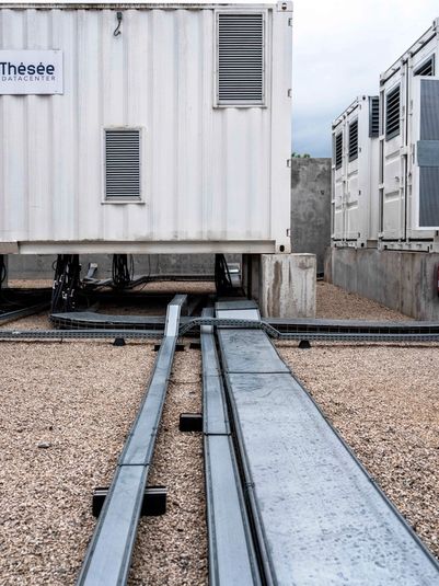 Campus certifié Tier IV de Thésée Datacenter à Aubergenville