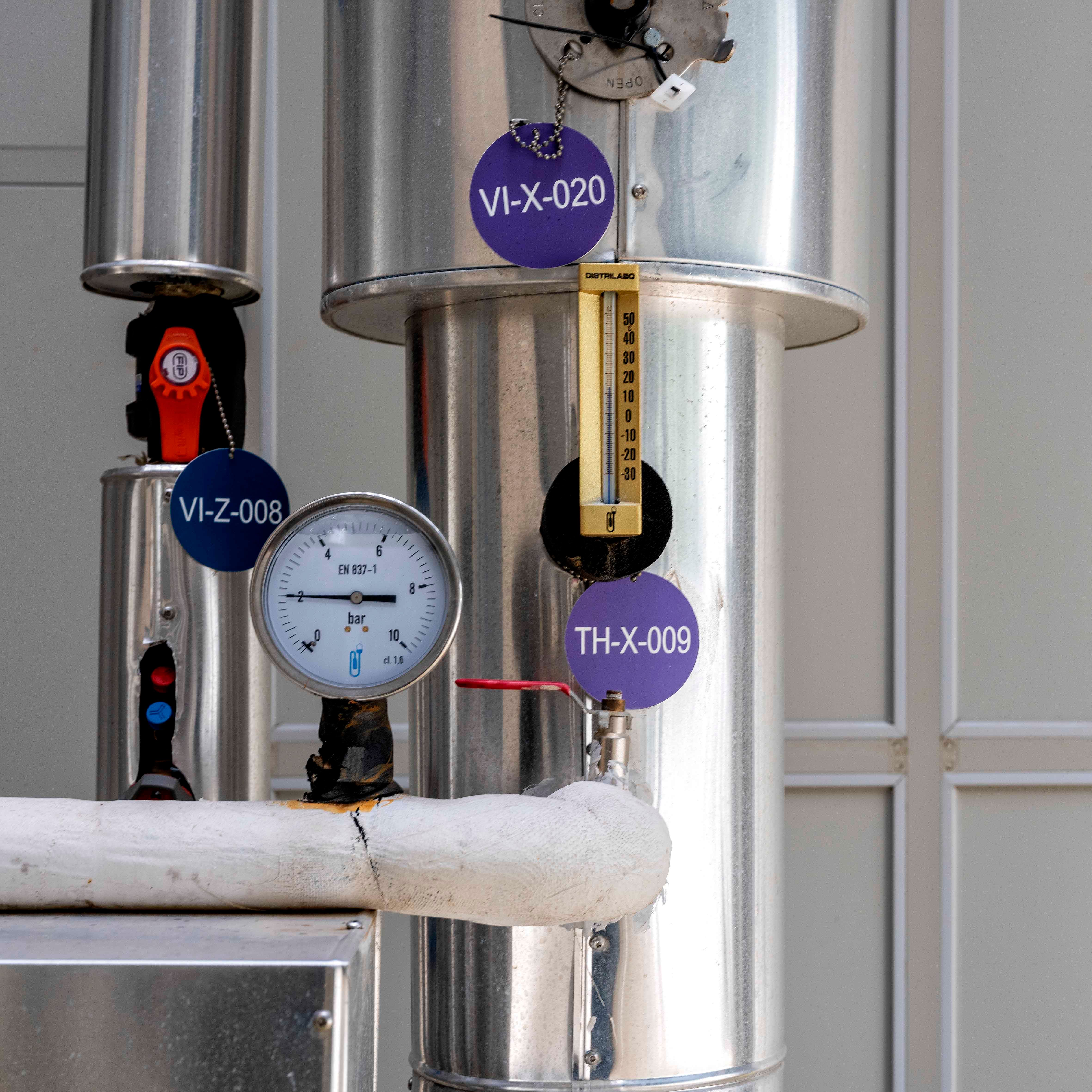 Installation de free cooling indirect du campus d’Aubergenville