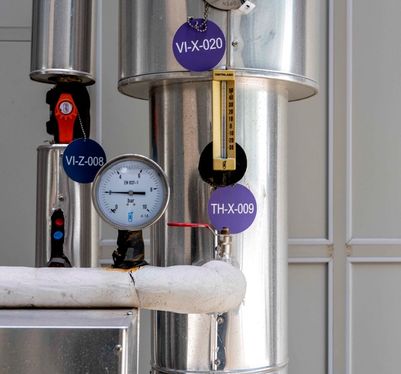 Groupe froid assurant le refroidissement des salles