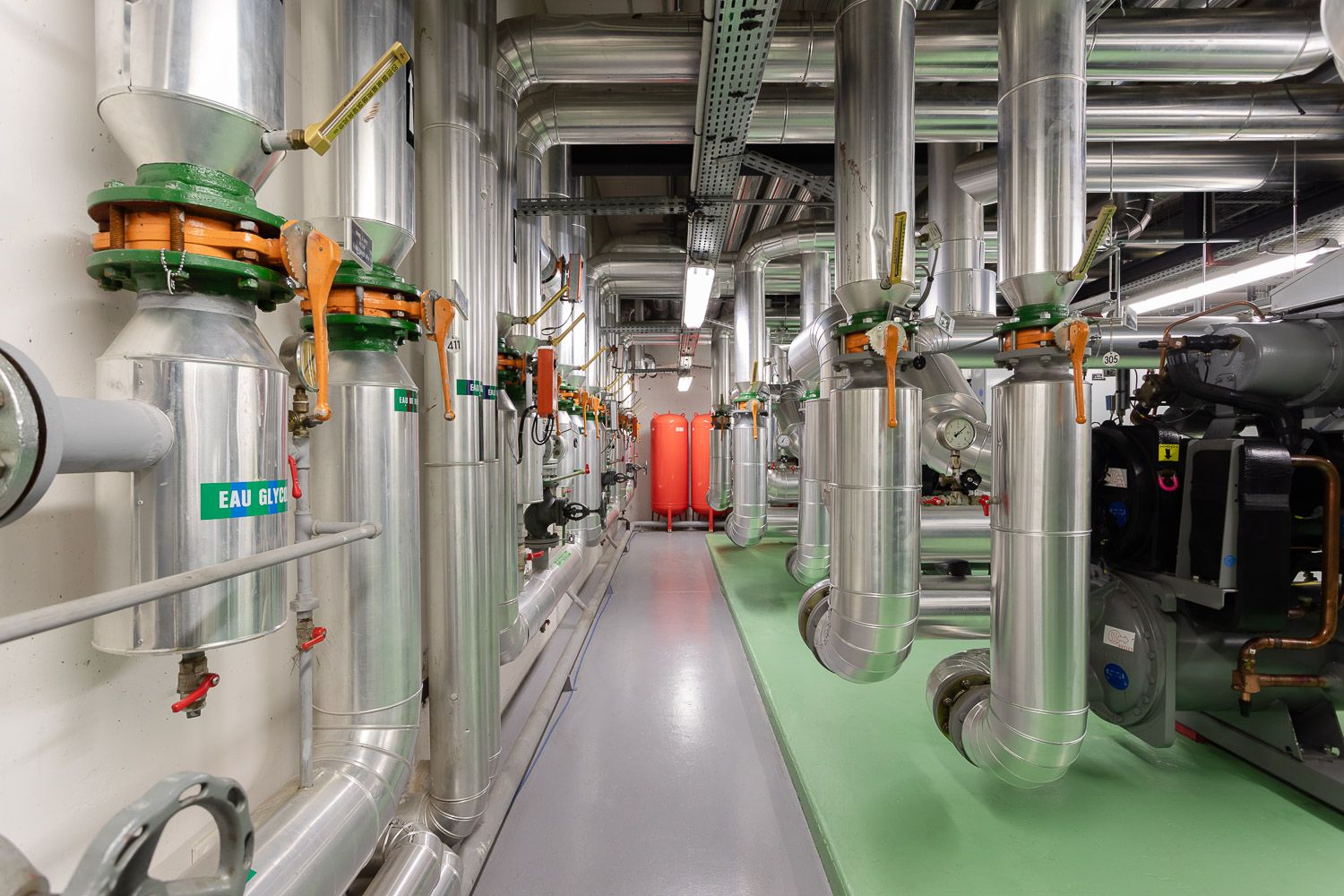 Groupe froid du datacenter Thésée