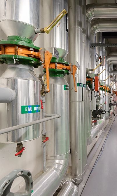 Groupe froid du datacenter Thésée