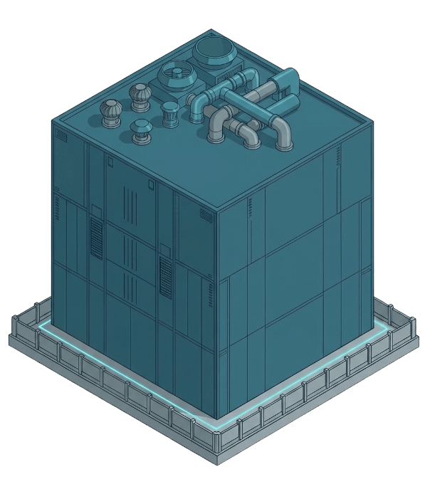 Bâtiment datacenter dédié sur mesure