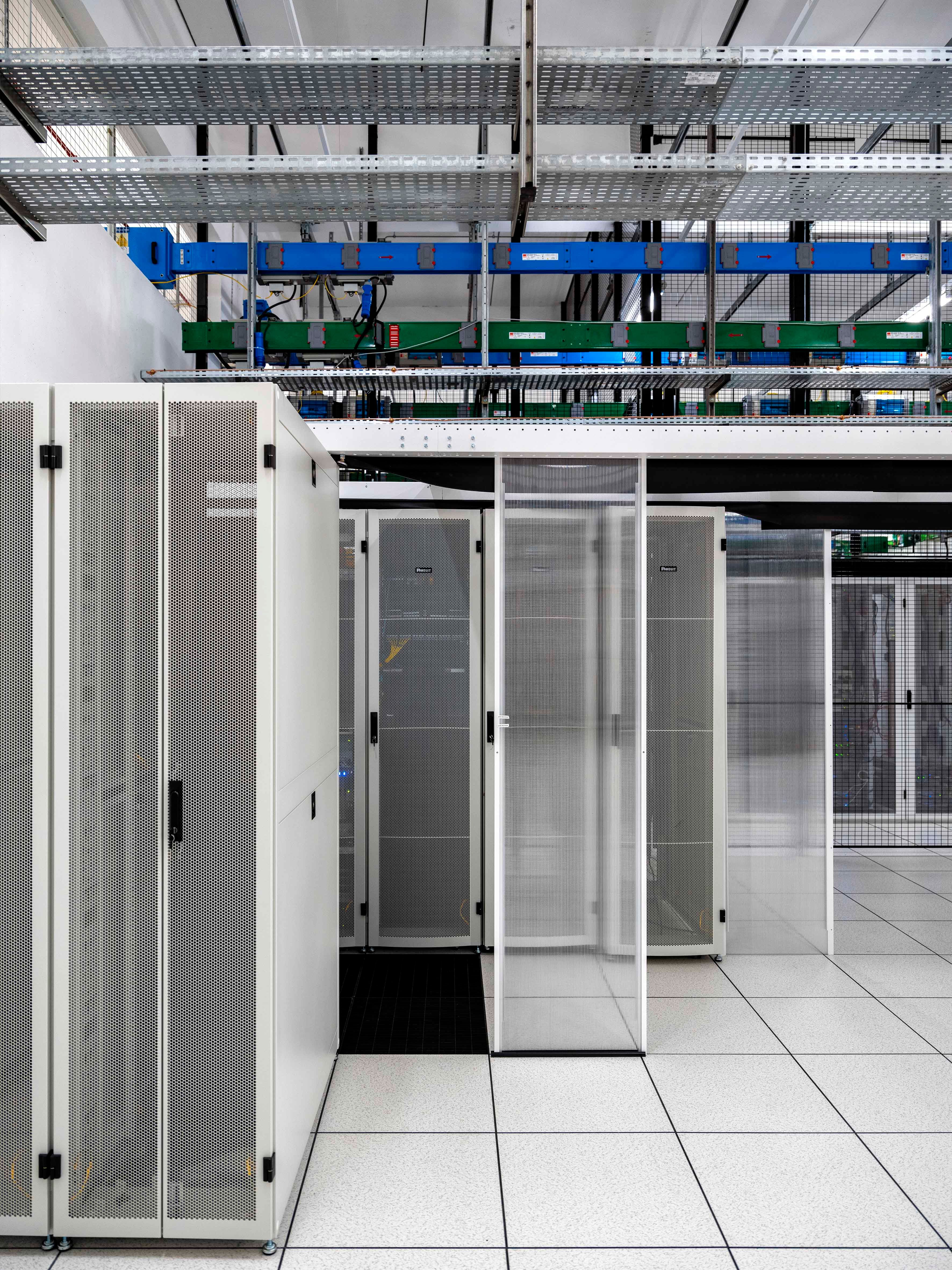 Sas de sécurité d'accès aux salles informatiques