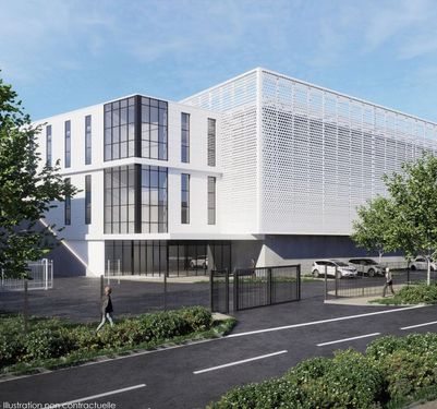 The Thésée Datacenter campus in Aubergenville under development