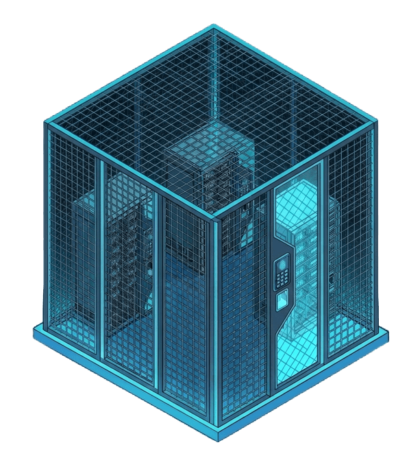 Cage privative en datacenter