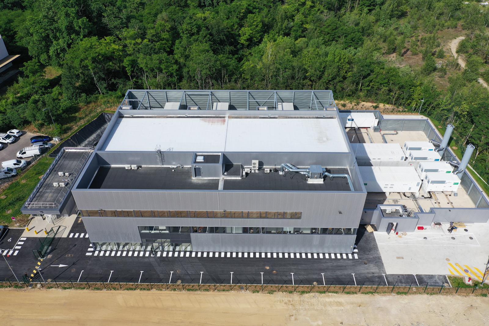 Datacenter en France vu du ciel