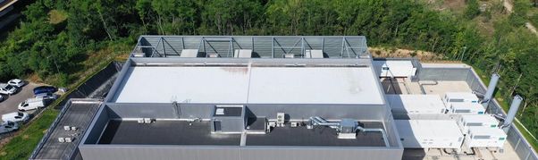 Datacenter en France vu du ciel